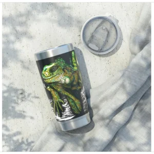 Iguana Art 20oz Tumbler Original Hand