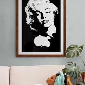 Marilyn Monroe Portrait Print Original