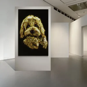 Golden Doodle Art
