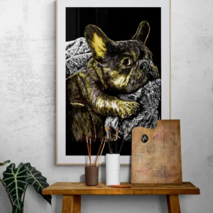 French Bulldog Art